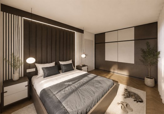 Roth Bau - Immobilien - 2 Mehrfamilienhäuser in Orsingen - 3D Visualisierung Innen 03