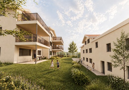 Roth Bau - Immobilien - 2 Mehrfamilienhäuser in Orsingen - 3D Visualisierung 02