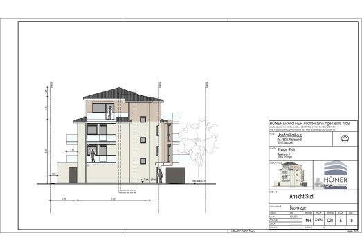 Roth Bau - Immobilien - Ratoldusstraße Radolfzell - Ansicht Süd